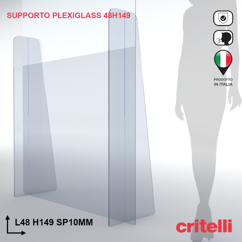 supporto barriera parafiato divisorio SP48H149