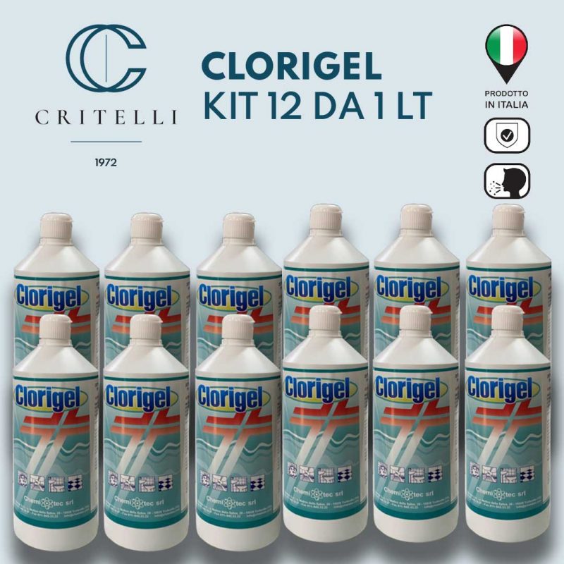 Clorigel detergente decontaminante in gel