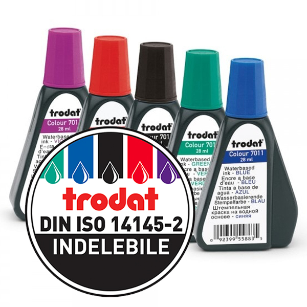 TRODAT Inchiostri Trodat 7750 per tessuti Inchiostri Trodat per tessuti  28ml nero –