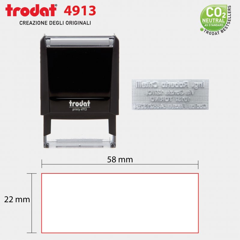 GOMMA PER TIMBRO TRODAT 4913