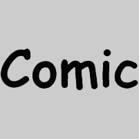 Carattere Font Comic Sans