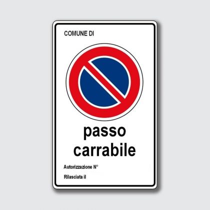 Cartelli Stradali economici