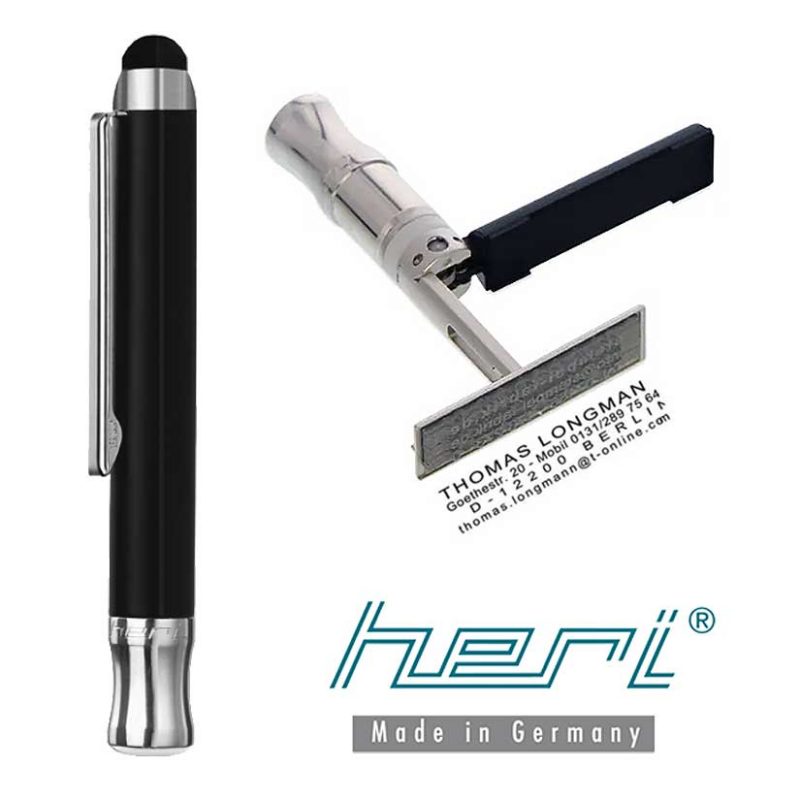 Timbro Tascabile Autinchiostrante Heri Travel Stamp Touch 2302