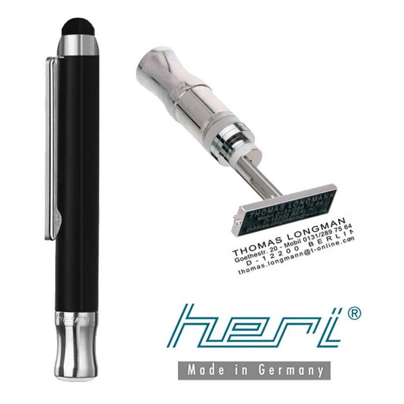 Timbro Tascabile Preinchiostrato Heri Travel Stamp Touch 2302
