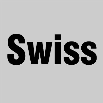 Font Swiss Condensed