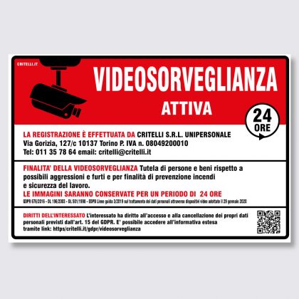 cartelli-videosorveglianza-norma-gdpr2020-36x24cm-rosso-nero