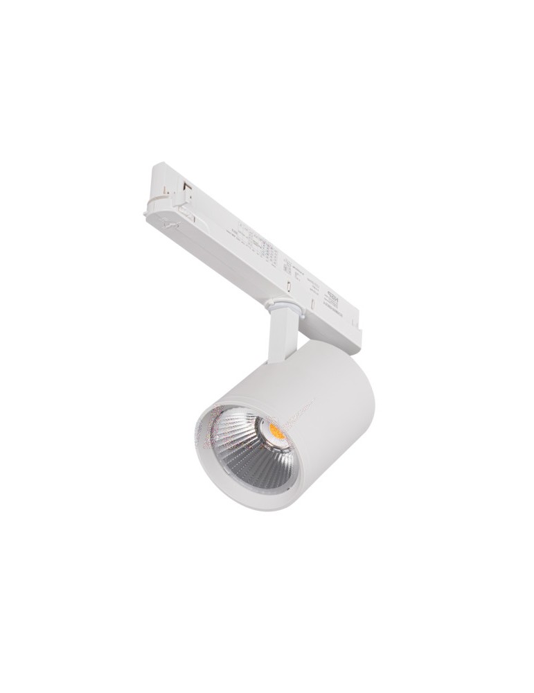 Faretto a Led per binario 18W 1700 lumen CRI90 Bianco Luce