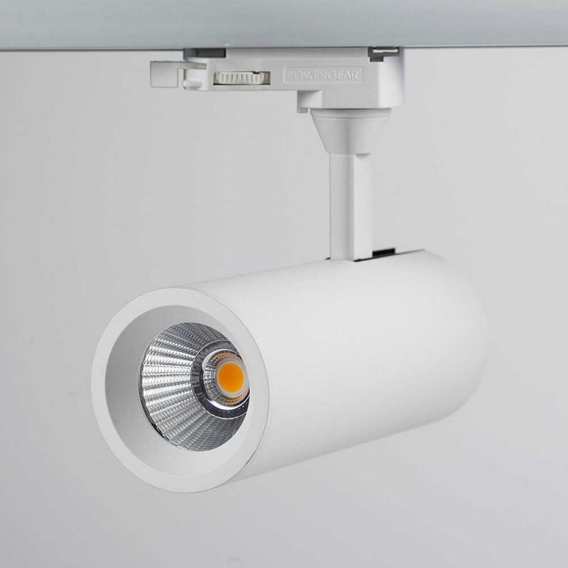 faretto Binario bianco a soffitto o parete sistema di illuminazione LED