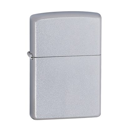 ACCENDINO ZIPPO ORIGINALE CROMO SATINATO OPACO art. 205