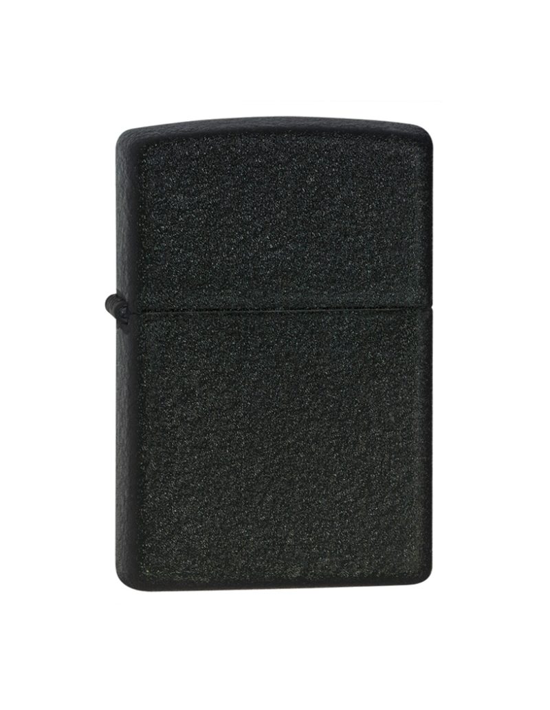 ACCENDINO ZIPPO ORIGINALE BLACK CRACKLE art. 236