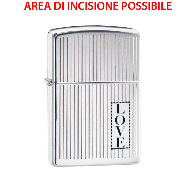 ACCENDINO ZIPPO ORIGINALE STRIPES art. 350